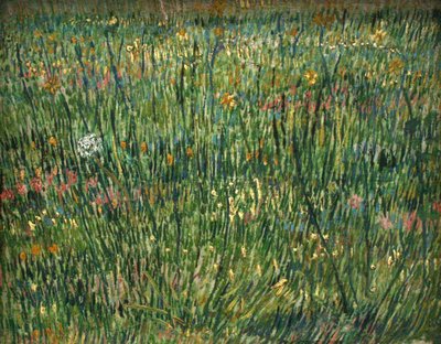 Stuk gras door Vincent van Gogh